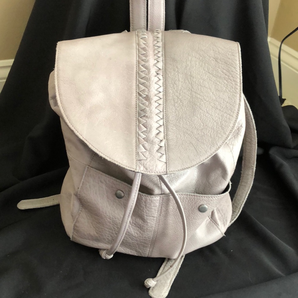 All Leather Backpack